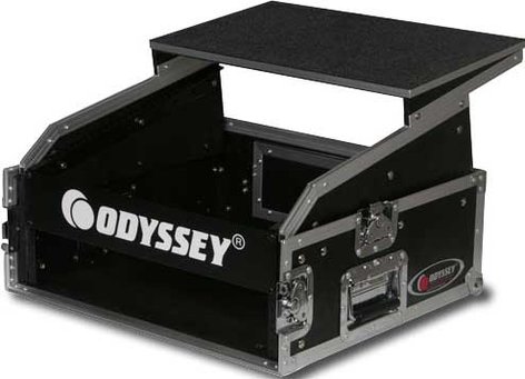 Odyssey FRGS802 Combo Rack Case, 10 Unit Top Rack, 2 Unit Bottom Rack