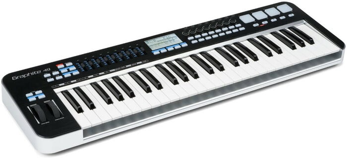 Samson Graphite 49 Graphite 49-Key USB/MIDI Keyboard Controller With Komplete Elements