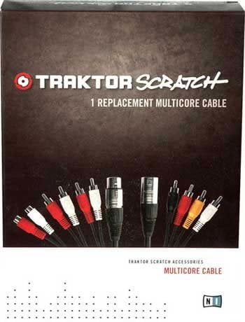 Native Instruments TRAKTOR-SCRATCH-REPL Traktor Scratch Replacement Multicore Cable For Traktor Scratch & Audio 8 DJ