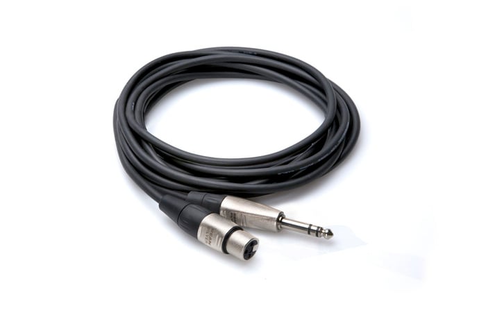 Hosa HXS-003 3' Pro Series XLRF To 1/4" TRS Cable