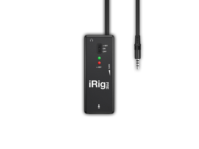 IK Multimedia IRIG-PRE IRig PRE Microphone Interface For IPhone, IPod Touch And IPad
