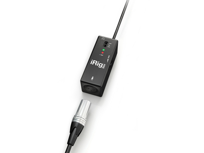 IK Multimedia IRIG-PRE IRig PRE Microphone Interface For IPhone, IPod Touch And IPad