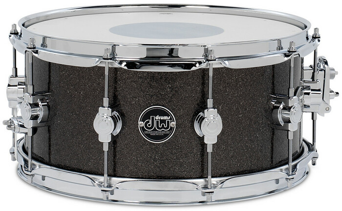 DW DRPF6514SS 6.5" X 14" Performance Series HVX Snare Drum In FinishPly Finish