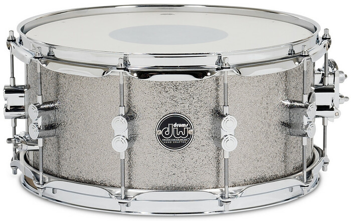 DW DRPF6514SS 6.5" X 14" Performance Series HVX Snare Drum In FinishPly Finish