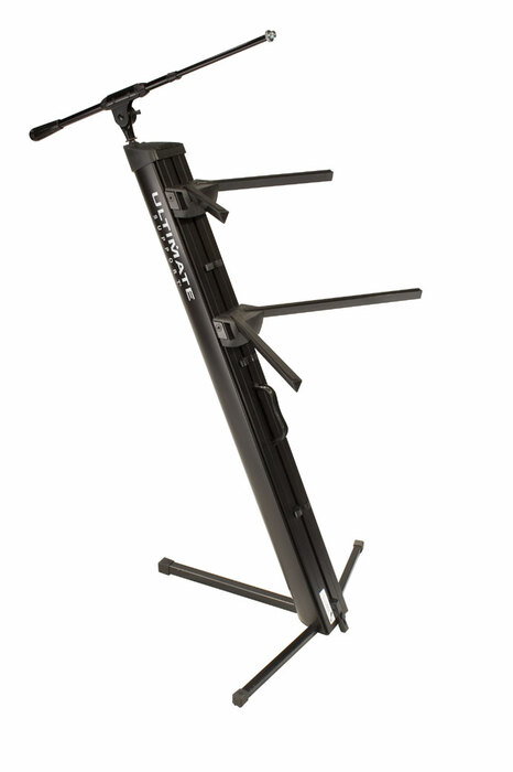 Ultimate Support AX-48 PRO PLUS Column Keyboard Stand With Mic Boom