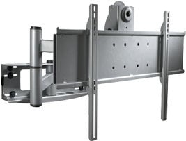 Peerless PLA50-UNLP Black Articulating Arm For 32"-65" Flat Panel Displays With Universal Adapter Plate