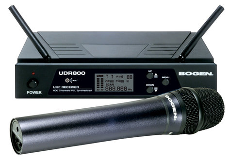 Bogen UDMS800HH Handheld Wireless Microphone System