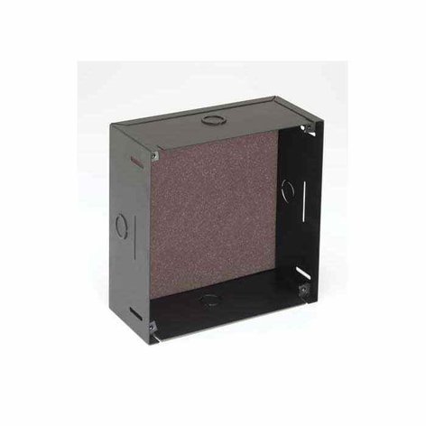 Lowell P875X-4 Recessed Back Box For 8" Speaker, Steel, 4" Deep