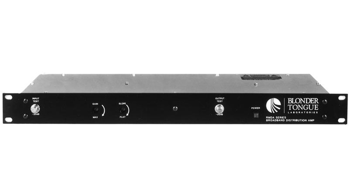 Blonder-Tongue RMDA550-50 5500 Rackmount Distribution Amplifier, 50dB, 47-550 MHz