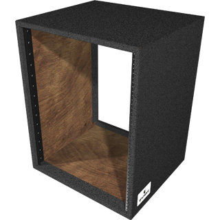 Grundorf RS14D 14RU, 17.75" Deep Carpet Series Rack Shell