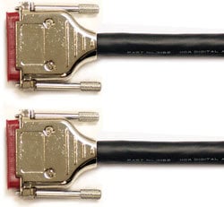 Mogami GOLD-AESYTD-DB25DB-5 5 Ft. DB25 To DB25 AES Format Crossover Cable (AES I/O To Digi Or Tascam Pinout Machine)