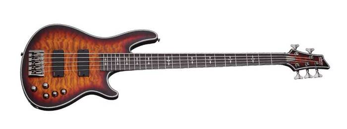 Schecter HR-EXTREME-BASS5 Hellraiser Extreme-5 5 String Hellraiser Bass Guitar
