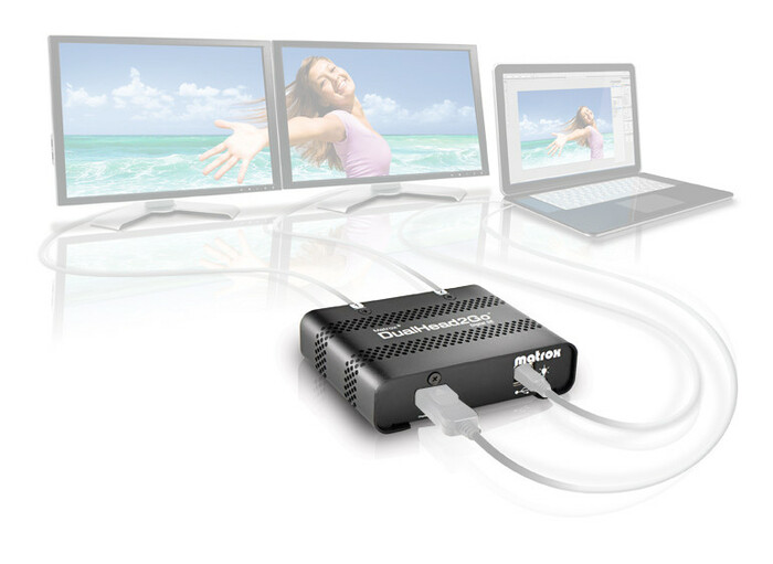 Matrox DualHead2Go Digital SE External Multi-Display Adapter