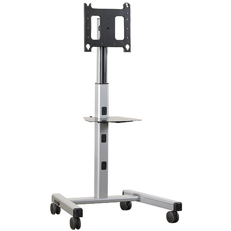 Chief MFCUB Flat Panel Mobile Cart, Medium, 4-6', Black