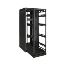 Lowell LHR-4442 Rollout And Rotate Interior, 44 Unit Rack, 42" Deep, Black