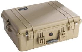 Pelican Cases 1120 Protector Case 7.3"x4.8"x3.3" Protector Case, Desert Tan