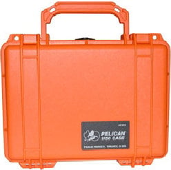 Pelican Cases 1150 Protector Case 8.3"x5.8"x3.8" Protector Case, Orange
