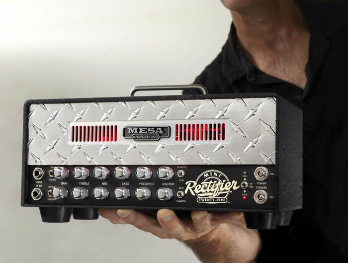 Mesa Boogie MINI-RECTIFIER-25 Mini Rectifier Twenty Five 25W 2 Channel Tube Guitar Amplifier Head