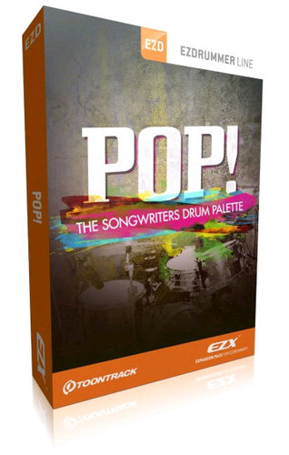 Toontrack POP Pop! EZX POP! Expansion For EZdrummer/Superior Drummer  (Electronic Delivery)