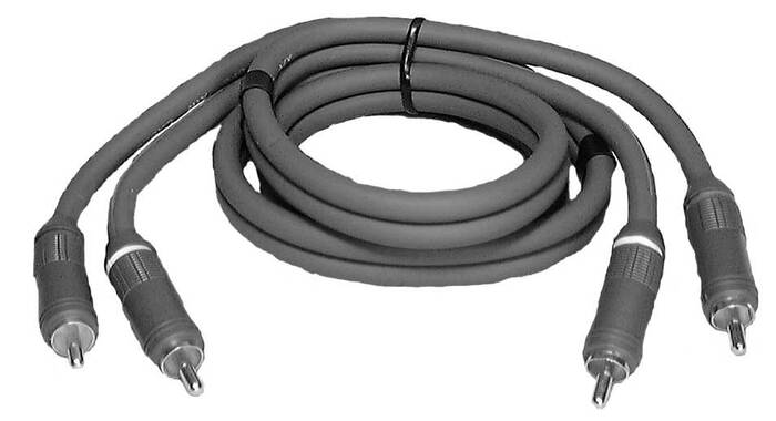 Philmore CA94 6 Ft. Gold-Plated RCA To RCA OFC-Air Insulation Digital A/VCable