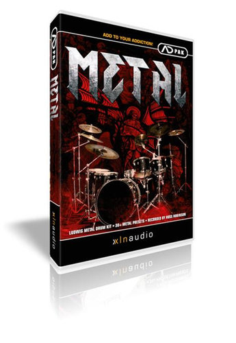 XLN Audio ADPACK-METAL Metal Add-On Pack For Addictive Drums