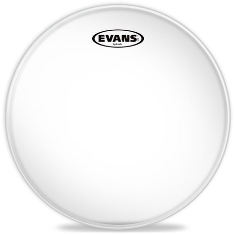Evans TT14HG 14" Hydraulic Glass Clear Drum Head