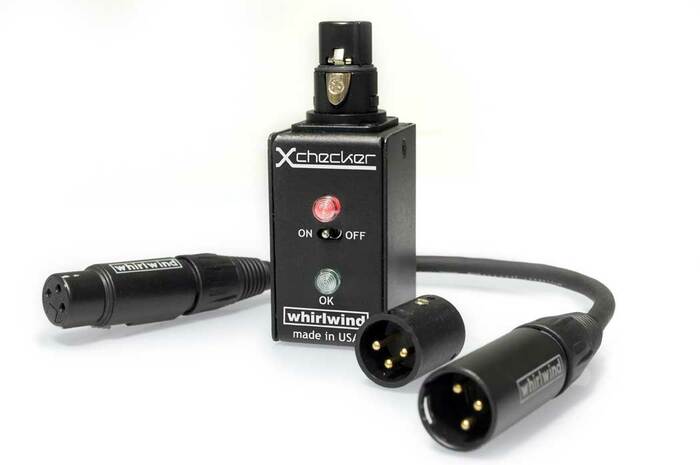 Whirlwind XCHECKER Portable XLR Cable Tester