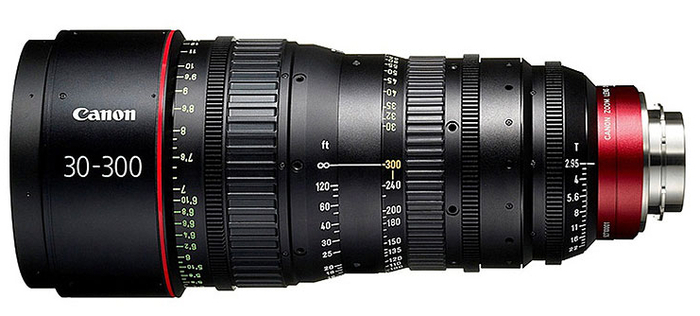 Canon 6142B001 CN-E 30-300mm T2.95-3.7 L SP PL Mount Cinema Zoom Lens