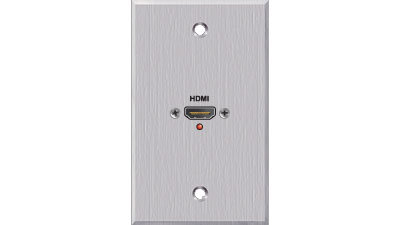 PanelCrafters PC-G1790-E-P-C Single Gang 1 HDMI Wall Plate