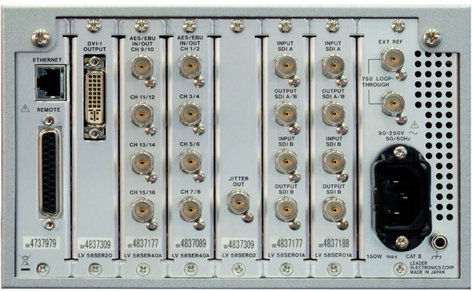 Leader Instruments LV5800 HD/SD-SDI Multi Monitor Platform