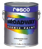 Rosco Off Broadway Scenic Paint 1 Gallon Of White Vinyl Acrylic Paint
