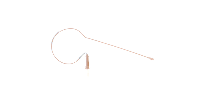 Countryman E6SOWLGL2SL E6s Omnidirectional Earset Microphone With TA4F Connector, Light Beige
