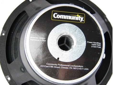 Community 108922R 12" Woofer For VERIS 212S Speaker