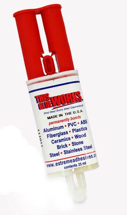 Sonic Shock GLUECARTRIDGE GLUECARTRIDE Glue For Affixing Alarm Base