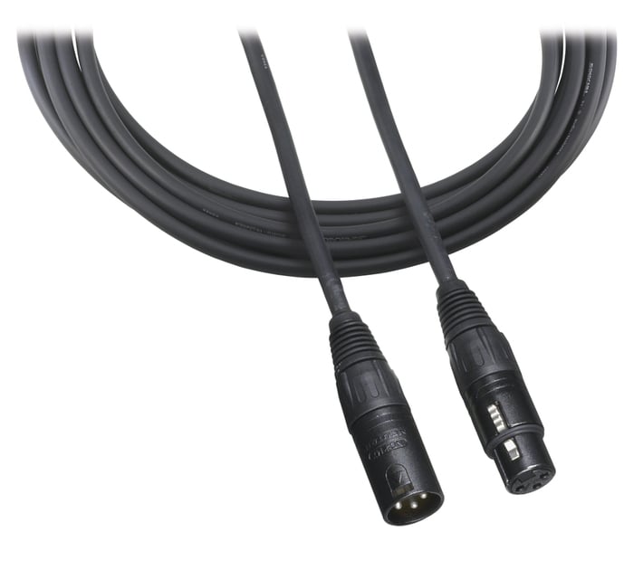 Audio-Technica AT8314-15 15' Premium Microphone Cable, Male XLR3 To Female XLR3