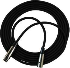 Rapco NBM1-50 50' Concert Series XLRF To XLRM Microphone Cable