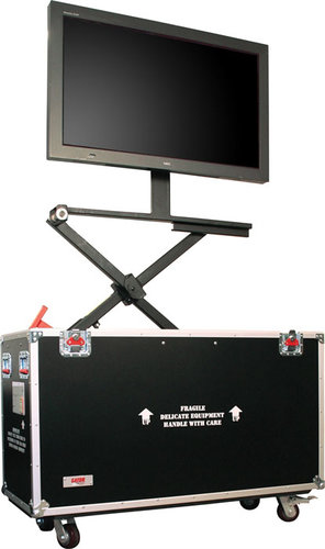 Gator G-TOURLCDLIFT55 ATA Wood Case LCD / Plasma Fits Up To 55" With Hydraulic Lift
