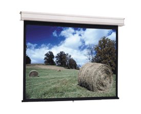 94 Advantage Manual Ceiling Recessed Projection Screen Matte