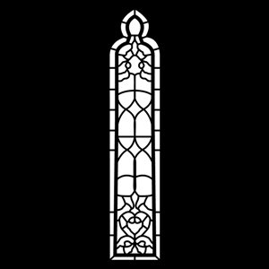 Apollo Design Technology MS-6092 Steel Gobo, Church Window