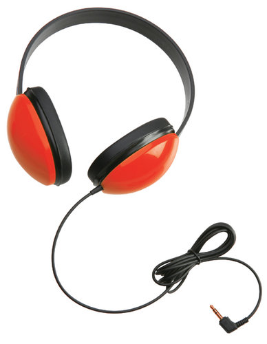 Califone 2800-RD Listening First™ Stereo Headphones, Red