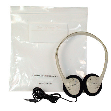 Califone CA-2 Individual Storage Stereo Headphones