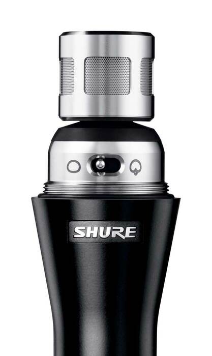 Shure KSM9HS Dual-Pattern (Hypercardioid/Subcardioid) Condenser Handheld Vocal Mic, Black