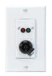 Lowell RPSW-KP Maintained SPST Key Switch, 1 Status LED, Single Gange, White