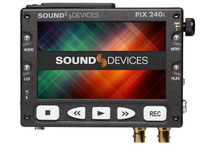 Sound Devices PIX240I PIX 240i Portable Video Recorder With Timecode And Power Supply