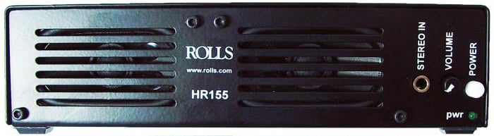Rolls HR155 Rack Mountable Monitor Without Rack Ears, 5W