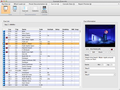 City Theatrical 3660 Moving Light Assistant Software, Personal Version