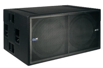 DB Technologies DVA-S20DP 2 X 18" Active Subwoofer, 2000W