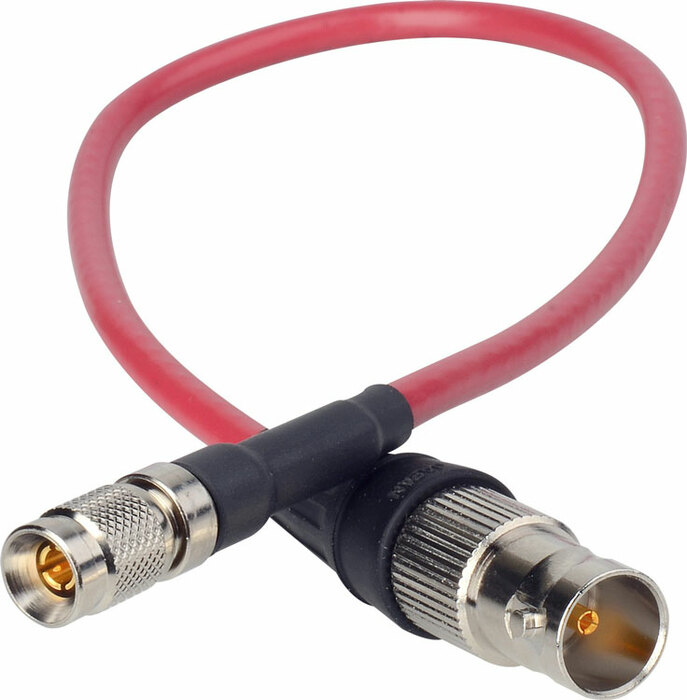 Laird Digital Cinema RD1-DINBF-1RD Red 1 Ft. Red One Camera 3G-SDI DIN 1.0/2.3 To BNC Female Adapter Cable