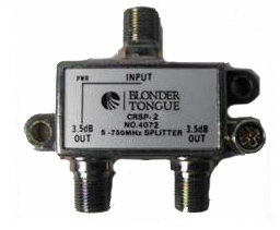 Blonder-Tongue CRSP-2 2-Way 5-750MHz Splitter