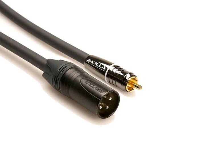 Zaolla ZXRM-105 XLRM-RCA Patch Cable, 5 Ft